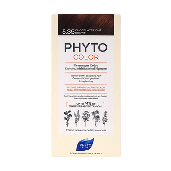 Farba do włosów Phyto Color 5.35 jasny czekoladowy brąz 112 ml