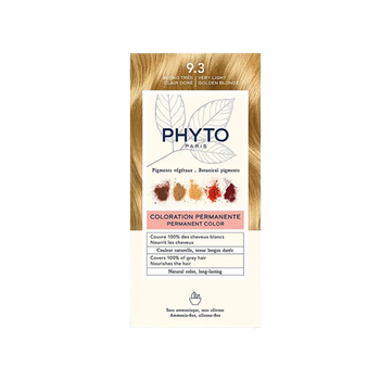 Farba do włosów Phyto Color 9.3 Bardzo Jasny Złoty Blond 112 ml