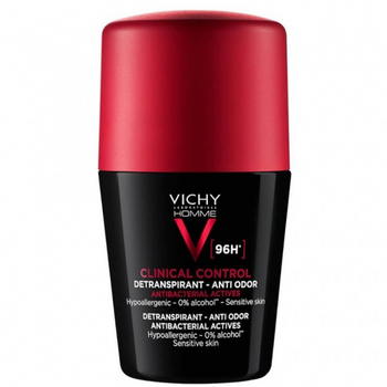 Antyperspirant w kulce Vichy Homme Clinical Control dla mężczyzn 96h 50 ml
