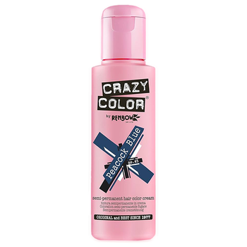 Toner krem do koloryzacji włosów Crazy Color Peacock Blue 45 100 ml