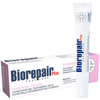 Żel intensywnie łagodzący Biorepair Parodontgel na zapalenie dziąseł 20 ml