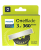 Ostrza do golarki wymienne Philips Oneblade 360 QP430/50 3 szt