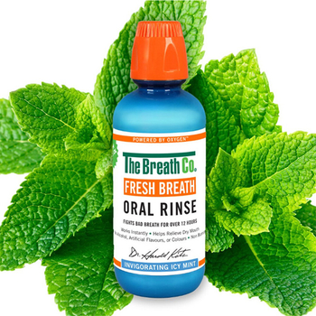 Płyn do płukania jamy ustnej przeciw halitozę THE BREATH CO Icy Mint 500ml