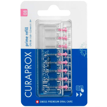 Szczoteczki międzyzębowe 8szt. CURAPROX Prime Refill CPS 08
