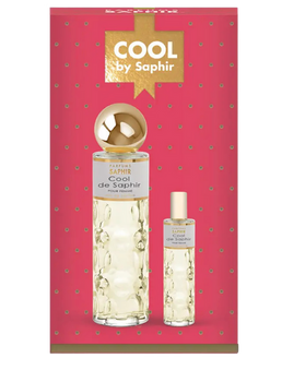 Zestaw woda perfumowana Saphir Cool De Saphir 200ml + 30ml dla kobiet EDP