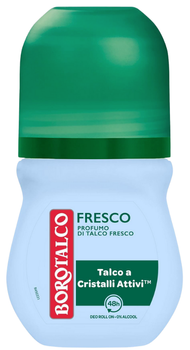 Antyperspirant w kulce BOROTALCO Fresco zapach świeżego talku 50 ml