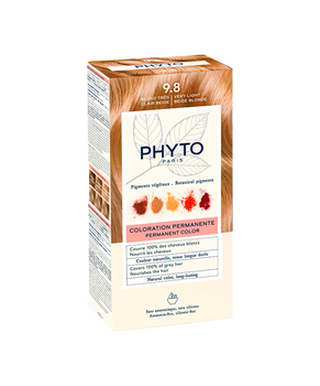 Farba do włosów Phyto 9.8 bardzo jasny beżowy blond 112 ml