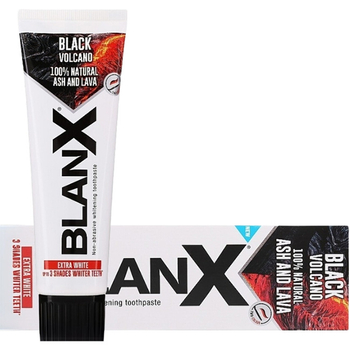 Wybielająca pasta do zębów BlanX Black Volcano z popiołem i lawą 75 ml