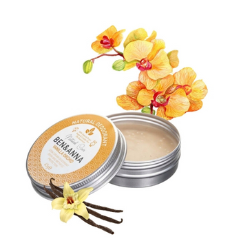 Naturalny dezodorant BEN&ANNA w aluminiowej puszce waniliowa orchidea 45 g
