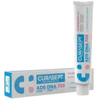 Pasta do zębów z fluorem CURASEPT ADS DNA 705 chlorheksydyna 0.05% 75 ml