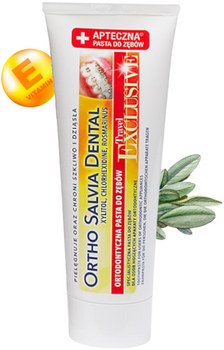 Pasta ortodontyczna do zębów ORTHO SALVIA DENTAL Exclusive 75 ml