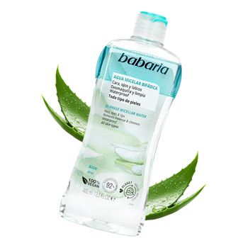 Woda micelarna dwufazowa Babaria Aloe Vera 400 ml