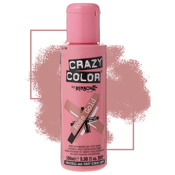 Toner krem do koloryzacji włosów Crazy Color Rose Gold 73 100 ml