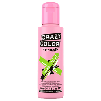 Toner krem do koloryzacji włosów Crazy Color Lime Twist 68 100 ml