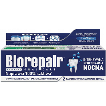 Pasta do zębów BIOREPAIR Night intensywna odbudowa nocą 75 ml
