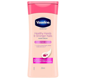 Krem do rąk i paznokci VASELINE IntensiveCare hydrolizowana keratyna 200 ml
