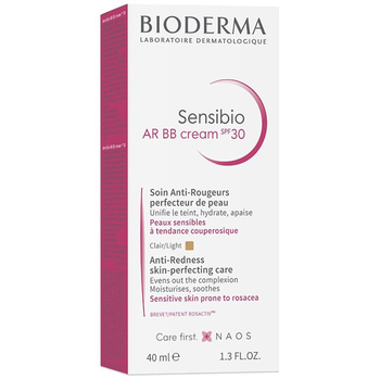 Krem do skóry z problematyką Bioderma Sensibio AR BB Cream SPF 30 40 ml