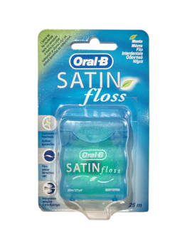 Oral-B Satin Floss Mint Nić Dentystyczna do zębów 25 m 1 szt