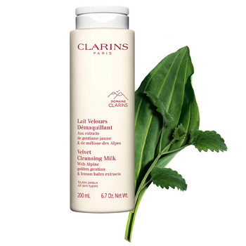 Mleczko do demakijażu Clarins Velvet Cleansing Milk kremowe 200 ml