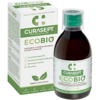Płyn do płukania CURASEPT ECOBIO bez fluoru i mentolu 300 ml