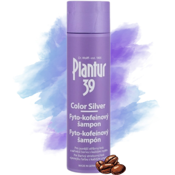 Szampon do włosów PLANTUR 39 Phyto-Coffein Color Silver 250 ml