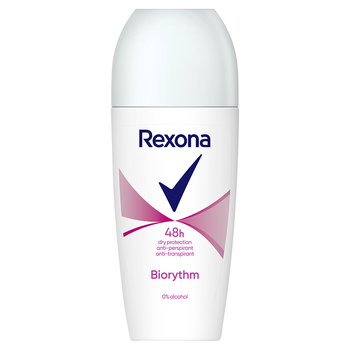 Antyperspirant w kulce roll-on damski Rexona Biorythm 48h Ochrona 50 ml