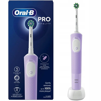 Elektryczna szczoteczka do zębów Oral B Vitality PRO D 103.413.3 Lilac