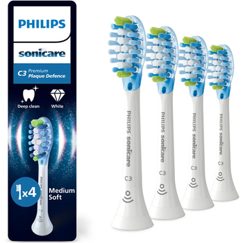 4xKońcówki do szczoteczki Philips Sonicare C3 Premium Plaque HX9044/87