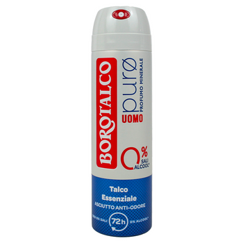 Dezodorant w sprayu męski Borotalco Uomo Puro Minerale 72h Ochrona 150 ml