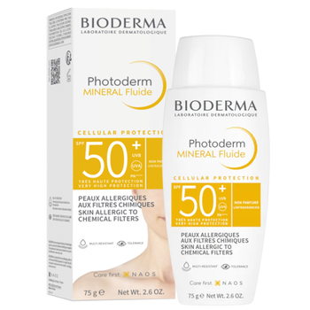 Fluid do skóry Bioderma photoderm mineral fluide SPF 50+ 75 g