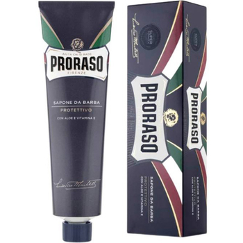 Mydło do golenia ochronne Proraso z aloesem i witaminą E w tubie 150 ml