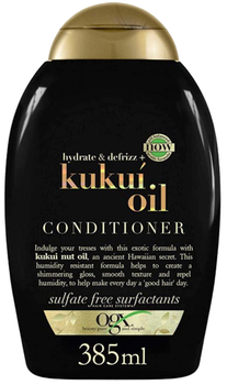 Odżywka do włosów OGX Kukui Oil przeciw puszeniu się włosów 385 ml