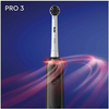 Szczoteczka elektryczna do zębów Oral-B Pro 3000 Black Pure Clean