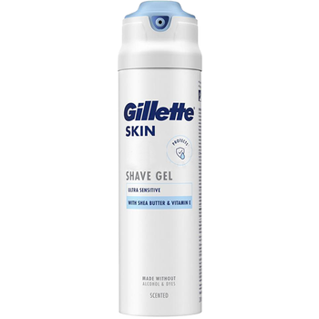 Żel do golenia Gillette Skin Ultra Sensitive dla skóry wrażliwej 200 ml