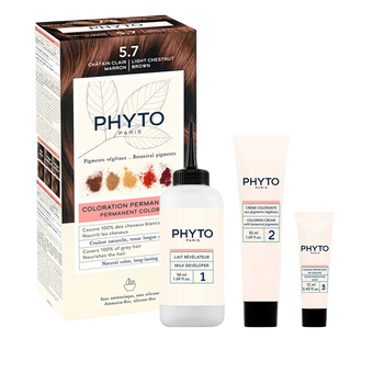 Farba do włosów Phyto Color 5.7 Jasny Kasztanowy Brąz 112 ml