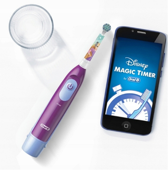 Szczoteczka elektryczna dla dzieci 3+ Oral-B Kids na Baterie Księżniczki db