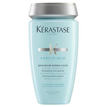 1x Szampon Kojący Do Wrażliwej Skóry Kerastase Specifique Bain Riche Dermo-calm 250ml