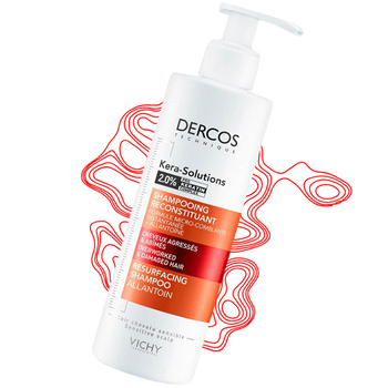 Szampon Vichy Dercos Kera-Solutions regenerujący zniszczone włosy 250 ml