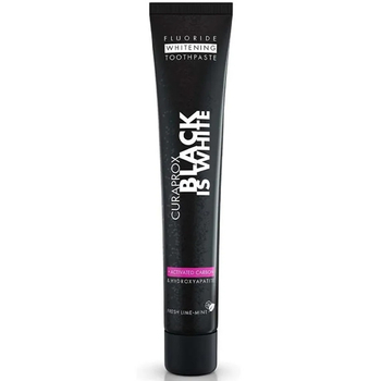 Wybielająca pasta do zębów Curaprox Black is White aktywny węgiel 90 ml
