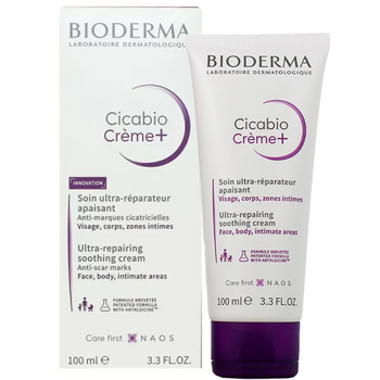 Krem odżywiający do twarzy BIoderma Cicabio+ ultra-naprawiający 100 ml