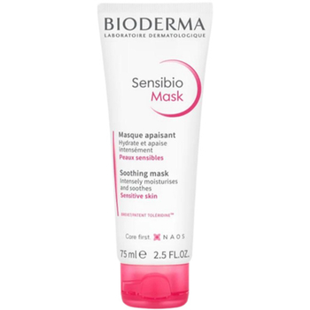 1x Maseczka do twarzy łagodząco nawilżająca BIODERMA SENSIBIO Mask 75ml