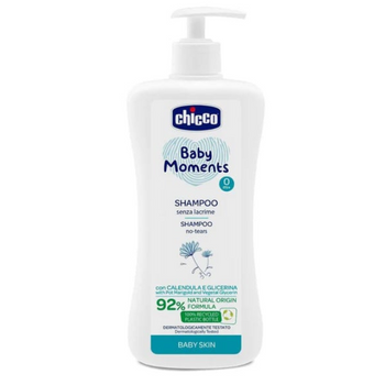 Szampon do włosów dla dzieci 0+ Chicco Baby Moments 500ml