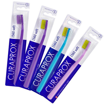 Manualna szczoteczka do zębów CURAPROX CS 1560 Soft Miękka Eco Pack