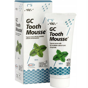Pasta GC TOOTH MOUSSE Płynne szkliwo bez fluoru Mięta 35 ml
