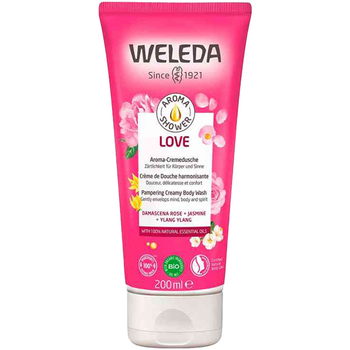 Płyn pod prysznic kremowy Weleda Aroma Shower Love 200 ml