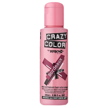Toner krem do koloryzacji włosów Crazy Color Bordeaux 51 Bordowy 100 ml