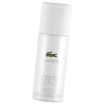 Dezodorant perfumowany męski Lacoste Eau De Lacoste L.12.12 Blanc 150 ml
