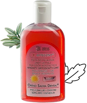 Płyn do płukania jamy ustnej ORTHO SALVIA DENTAL na dzień 200 ml