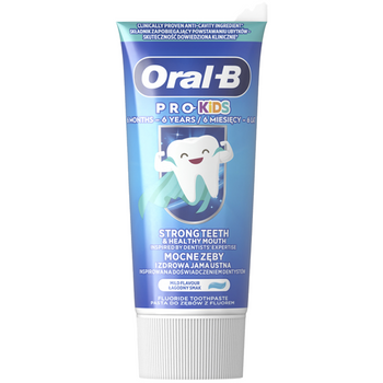 Pasta do zębów dla dzieci od 6 miesiąca do 6 lat Oral-B Pro Kids 50 ml