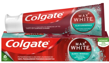 Pasta do zębów wybielająca COLGATE MaxWhite Clay & Minerals 75 ml